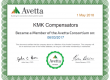 Certificate showing our membership of the Avetta Consortium